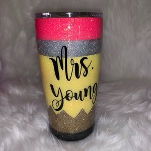 Customized tumbler/stemless wine cups
